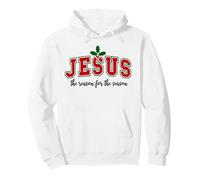 Jesus is The Reason for The Season Christmas Christian Quote Sudadera con Capucha