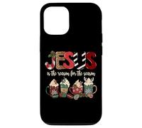 Jesus Is The Reason For The Season For Christmas Christian Carcasa para iPhone 12/12 Pro