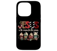 Jesus Is The Reason For The Season For Christmas Christian Carcasa para iPhone 14 Pro