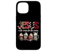 Jesus Is The Reason For The Season For Christmas Christian Carcasa para iPhone 15