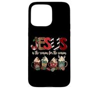 Jesus Is The Reason For The Season For Christmas Christian Carcasa para iPhone 15 Pro MAX