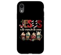 Jesus Is The Reason For The Season For Christmas Christian Carcasa para iPhone XR