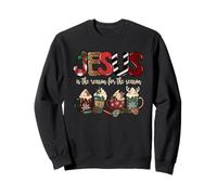 Jesus Is The Reason For The Season For Christmas Christian Sudadera