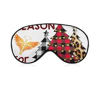 Jesus is The Reason for The Season Sleep Masks Eye Cover Blackout con correa elástica ajustable Night Blindfold para mujeres, hombres, yoga, viajes, siesta