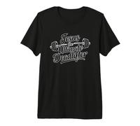 Jesus Is The Ultimate Deadlifter Camiseta Premium