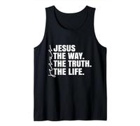 Jesus is the Way, Religious Christmas 2024 Easter 2024 Gifts Camiseta sin Mangas