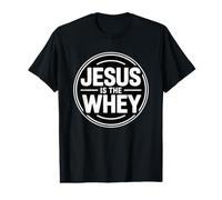 Jesus Is The Whey Camiseta gráfica económica