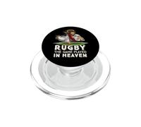 Jesús Jugando al Rugby Rugby - The Game Played In Heaven PopSockets PopGrip para MagSafe