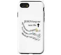 Jesus Keep Me Cerca De La Cruz Colorido Carcasa para iPhone SE (2020) / 7/8