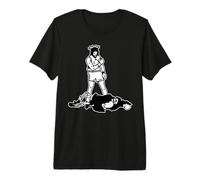 Jesús Knockout Grim Reaper x Jesús Conquista el Death Boxing Camiseta Premium