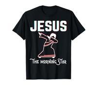 Jesús La Estrella De La Mañana Dab Christian Pascua Navidad Dios Camiseta
