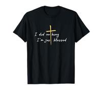 Jesús La Nada Dedos Soy el Ministerio Justo Cruz Camiseta