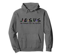 Jesús La Razón de la Temporada Divertida Navidad Cristiano Sudadera con Capucha