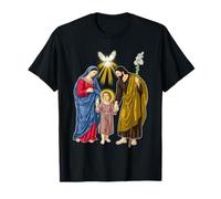 Jesús, La Virgen María Y San José Camiseta
