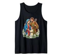 Jesús, La Virgen María Y San José Camiseta sin Mangas
