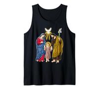 Jesús, La Virgen María Y San José Camiseta sin Mangas