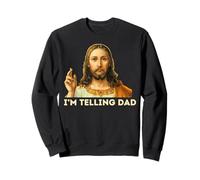 Jesús le estoy diciendo a papá Sudadera