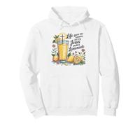 Jesus Lemonade Faith Quote Life Gave Me Lemons Christian Sudadera con Capucha