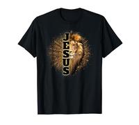 Jesús León de Judá Fe cristiana Religioso Camiseta
