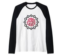 Jesús León de Judá. Juan 3:16-17. Te amo Jesús. Evangelio Camiseta Manga Raglan