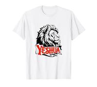 Jesús león de la tribu de revelación de Juda YESHUA Camiseta