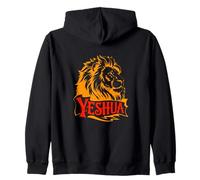 Jesús león de la tribu de revelación de Juda YESHUA Sudadera con Capucha