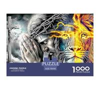 Jesús León Puzzle para Adultos ¡Un Imposible Y Multicolor Rompecabezas Partir De 14 Años 70x50cm/1000pcs