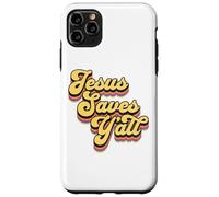 Jesús Les Salva a Todos la fe Cristiana Escritura bíblica Religiosa Carcasa para iPhone 11 Pro MAX