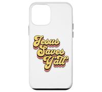 Jesús Les Salva a Todos la fe Cristiana Escritura bíblica Religiosa Carcasa para iPhone 12 Mini