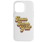 Jesús Les Salva a Todos la fe Cristiana Escritura bíblica Religiosa Carcasa para iPhone 14 Pro MAX