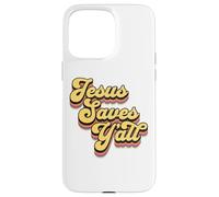 Jesús Les Salva a Todos la fe Cristiana Escritura bíblica Religiosa Carcasa para iPhone 15 Pro MAX