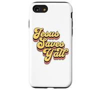 Jesús Les Salva a Todos la fe Cristiana Escritura bíblica Religiosa Carcasa para iPhone SE (2020) / 7/8