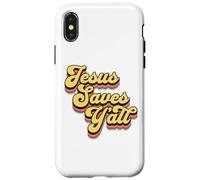 Jesús Les Salva a Todos la fe Cristiana Escritura bíblica Religiosa Carcasa para iPhone X/XS