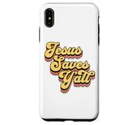Jesús Les Salva a Todos la fe Cristiana Escritura bíblica Religiosa Carcasa para iPhone XS MAX