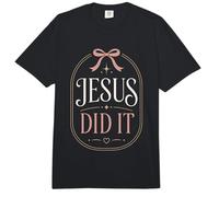Jesús lo Hizo fe Cristiana Cita Religiosa Evangelio Comfort Colors Adult Heavyweight T-Shirt
