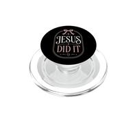 Jesús lo Hizo fe Cristiana Cita Religiosa Evangelio PopSockets PopGrip para MagSafe