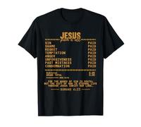 Jesús lo pagó Todo Divertido recibo Cristiano Romanos 6:23 Camiseta