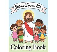 Jesus Loves Me: Coloring Book for Kids
