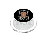 Jesus Loves Me Even When I'm Moody PopSockets PopGrip para MagSafe