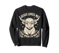 Jesus Loves Me Even When I'm Moody Sudadera