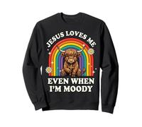 Jesus Loves Me Even When I'm Moody Sudadera