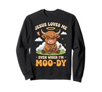 Jesus Loves Me Even When I'm Moody Sudadera