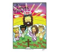Jesus Loves You!: Childrens Christian Coloring Book