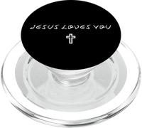 Jesus Loves You Christian Inspirational Cita Motivacional PopSockets PopGrip para MagSafe