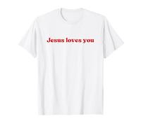 Jesus Loves You, God Love Christian Faith Worship Religious Camiseta