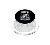 Jesus Made Me A Fisher of Men I Catch He Cleans PopSockets PopGrip para MagSafe