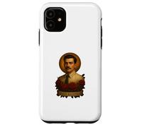 Jesús Malverde Retrato Popular Mexicano Arte Realista Carcasa para iPhone 11