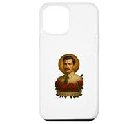 Jesús Malverde Retrato Popular Mexicano Arte Realista Carcasa para iPhone 12 Pro Max