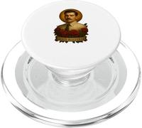 Jesús Malverde Retrato Popular Mexicano Arte Realista PopSockets PopGrip para MagSafe