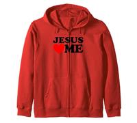 Jesús me ama Sudadera con Capucha